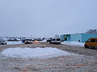 Административно-бытовое здание. 18 января 2022 (вт).