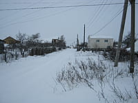 Улица Западная . 15 января 2014 (ср).