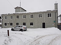 Административно-бытовое здание. 19 января 2022 (ср).