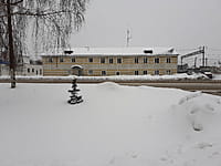 Административно-бытовое здание. 18 января 2022 (вт).