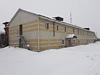 Административно-бытовое здание. 19 января 2022 (ср).