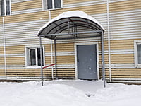 Административно-бытовое здание. 19 января 2022 (ср).