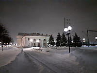 Административно-бытовое здание. 18 января 2022 (вт).