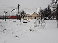 Административно-бытовое здание. 19 января 2022 (ср).