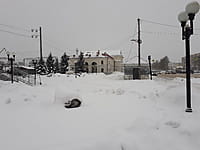 Административно-бытовое здание. 19 января 2022 (ср).