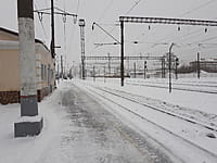 Административно-бытовое здание. 19 января 2022 (ср).