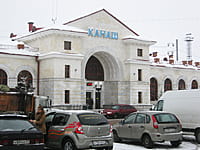 Железнодорожный вокзал. 13 января 2014 (пн).