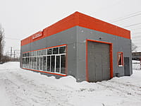 Административно-бытовое здание. 19 января 2022 (ср).