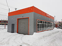 Административно-бытовое здание. 19 января 2022 (ср).