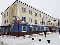 Административно-бытовое здание. 18 января 2022 (вт).