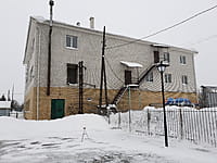 Административно-бытовое здание. 18 января 2022 (вт).