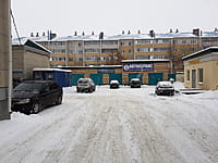 Административно-бытовое здание. 18 января 2022 (вт).