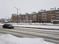 Многоквартирный жилой дом. 19 января 2022 (ср).