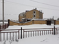 Административно-бытовое здание. 19 января 2022 (ср).