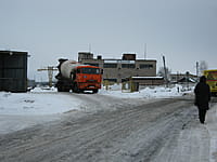 Административно-бытовое здание. 21 февраля 2014 (пт).