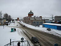 Улица Железнодорожная (г. Канаш). 12 января 2014 (вс).