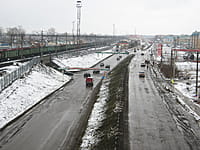 Улица Железнодорожная . 05 апреля 2014 (сб).