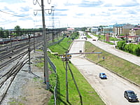 Улица Железнодорожная . 07 июня 2015 (вс).