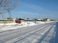 Улица Железнодорожная (г. Канаш). 19 января 2014 (вс).