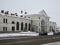 Железнодорожный вокзал. 13 января 2014 (пн).