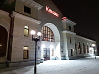 Железнодорожный вокзал. 18 января 2022 (вт).